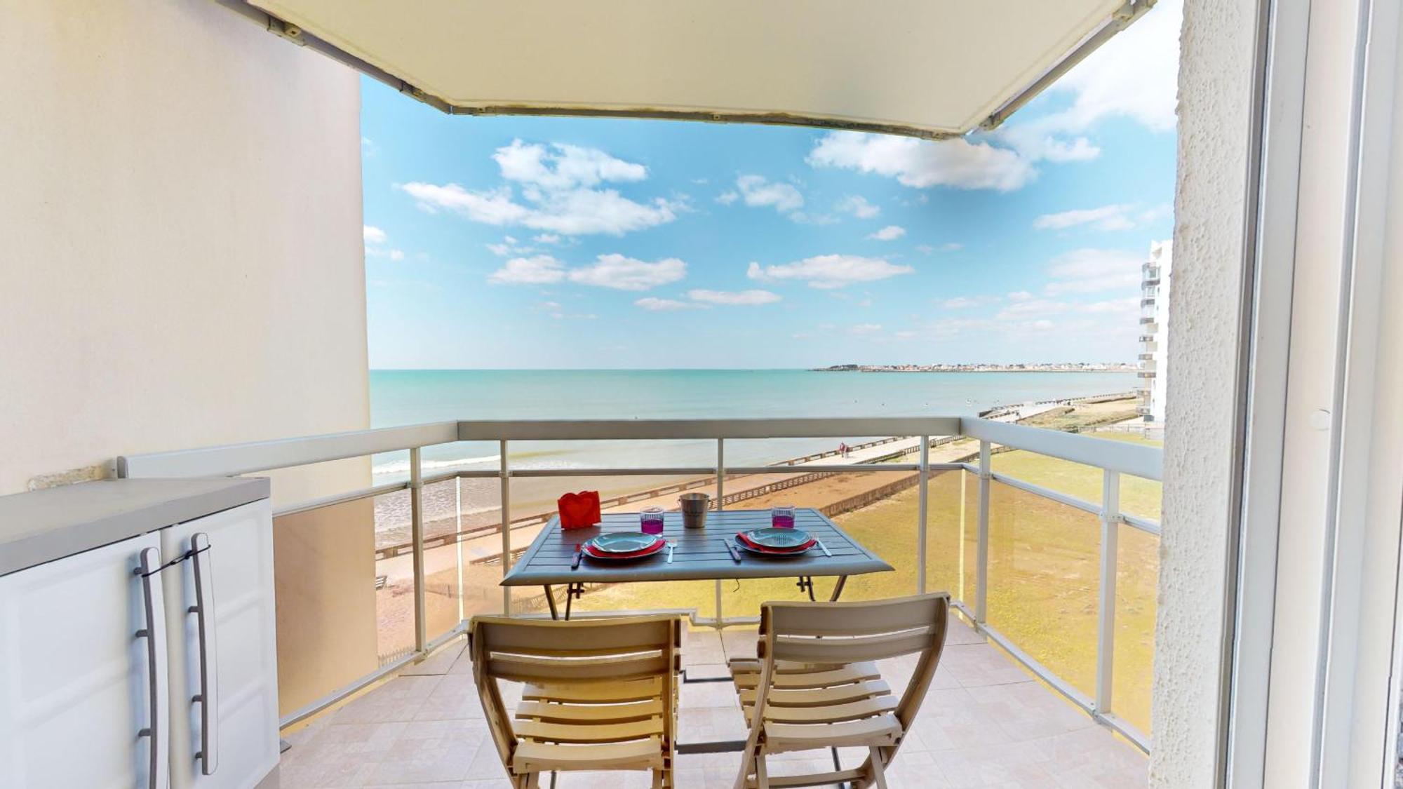 Panoramic View Face Mer Saint-Gilles-Croix-de-Vie Exterior photo